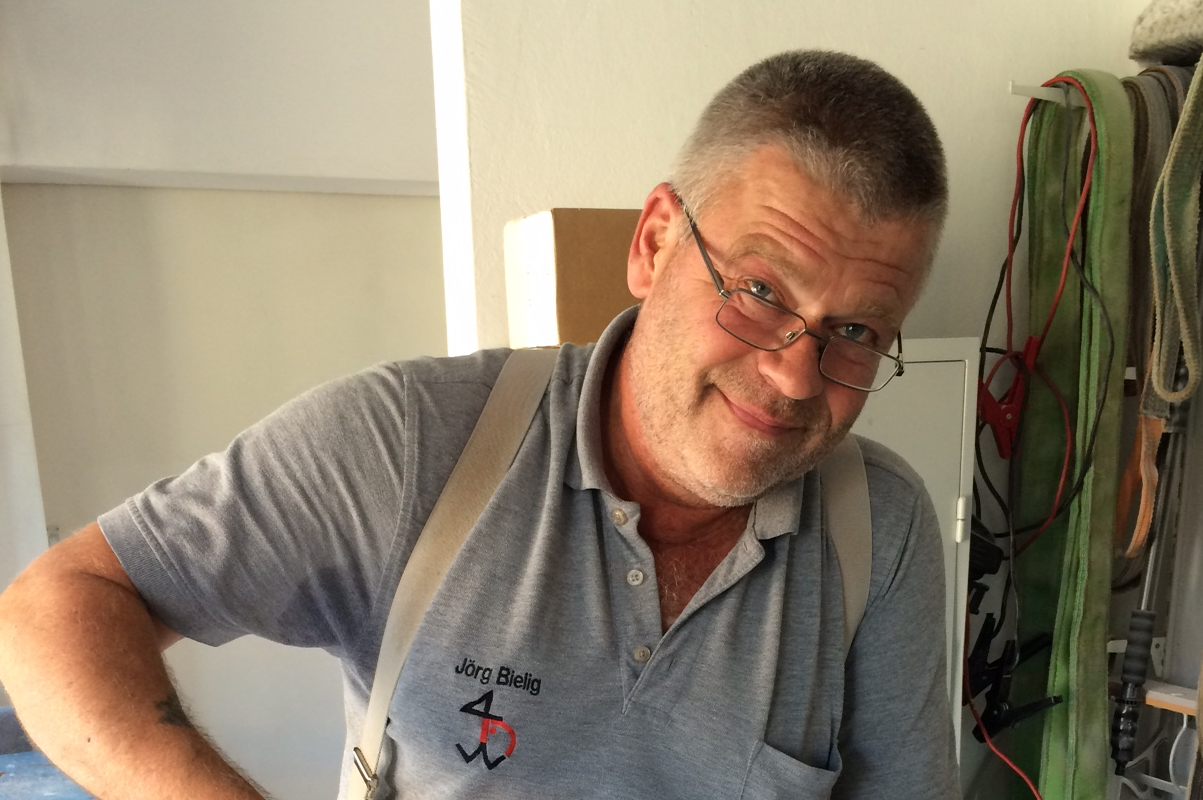 Jörg Bielig - Steinmetz bei H. Dörries in Lüneburg